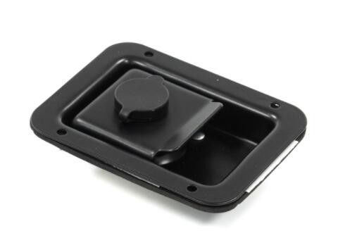 Textured Black Spraying T Handle Flush Latch Zinc Alloy