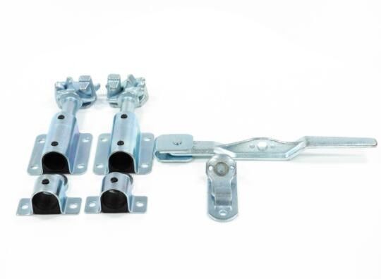 Textured Black Spraying T Handle Flush Latch Zinc Alloy