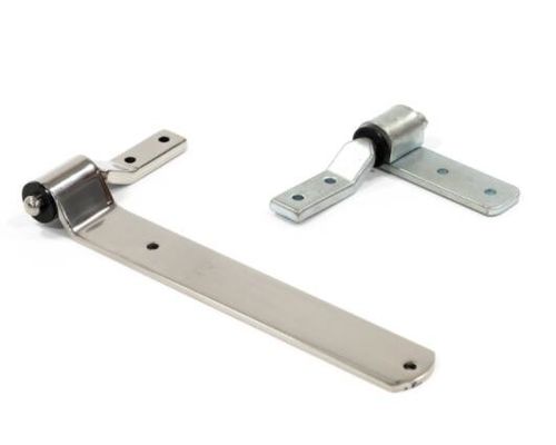 Cold Rolled Steel Door Strap Hinge 35mm Kitchen Bathroom