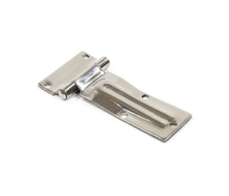 Cold Rolled Steel Door Strap Hinge 35mm Kitchen Bathroom