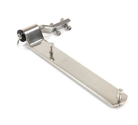 Cold Rolled Steel Door Strap Hinge 35mm Kitchen Bathroom