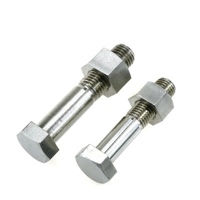 M50x150 Inconel 718 Material High Temperature Alloy GH 4169 Stainless Steel Fasteners Full Thread Hex Bolt