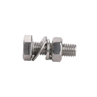 Socket Screw Incoloy 800 H DIN 931 M6 M8 M12 Titanium Round Nuts For Bolts