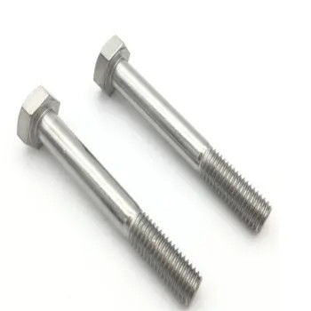 Oil Gas M6 M7 M8 M10 M24 Stainless Steel Hexagon Flange Bolts With Nut And Washer